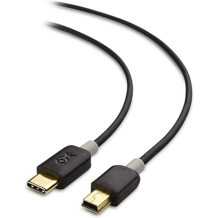 Lang varemærke forord Cable Matters USB C to Mini USB Cable (Mini USB to USB C Cable) 3.3 Feet in  Black - Walmart.com