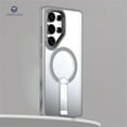 thumbnail image 2 of Clear Magnetic Shockproof Armor Case with Metal Stand for Galaxy S Series, 2 of 7