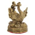 thumbnail image 4 of Estatua de Phoenix, Estatua de Phoenix de latón Buen Brillo para la decoración del Hogar para la exposición de recolecciónica para regalos, 4 of 7