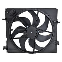 Auxiliary Engine Cooling Fan Assembly - Compatible with 2017 - 2022 Nissan Rogue Sport 2018 2019 2020 2021