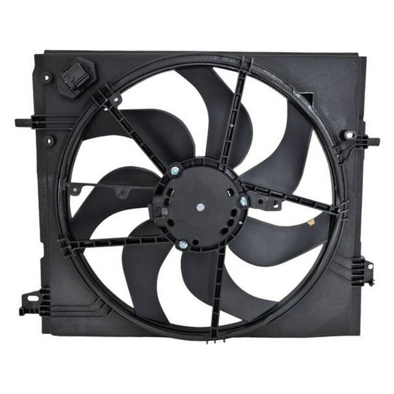 Auxiliary Engine Cooling Fan Assembly - Compatible with 2017 - 2022 Nissan Rogue Sport 2018 2019 2020 2021