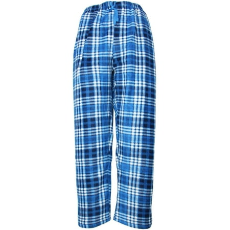 Men's Flannel Fleece Brush Pajama Sleep & Lounge