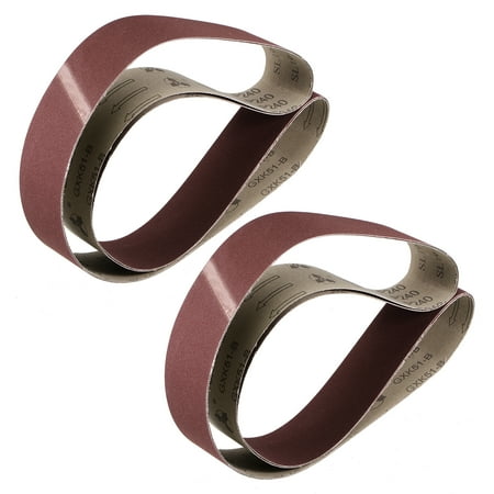 

2 x 48 (50mm x 1220mm) Sanding Belt 240 Grit Aluminum Oxide 4pcs
