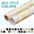 thumbnail image 3 of Uxcell Wood Grain Wallpaper Border 8" x 16.4ft Textured Frame Sticker, Yellow Diamond, 3 of 7