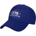 thumbnail image 1 of 1776 The Spirit Lives On Hats Patriotic Baseball Cap, 1 of 7