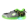 thumbnail image 4 of Tenis Niño Kuali Shoes Dinosaurio Rex Luces Led Comodo Little Kings-270-R Talla 16.5 cm Plata Verde Neon, 4 of 5