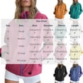 thumbnail image 3 of Hueook Plus Size Rain Jacket Casual Women Blouses Long Sleeve Zipper Pocket Hooded Casual Green L, 3 of 7