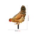 thumbnail image 3 of LHNFT 2Pcs Chicken Rooster Yard Art Garden Stakes, Realistic Lifelike Hen Garden Poultry Statue Rooster Animals Sculpture for Yard Garden Lawn Outdoor Decor Ornaments on Clearance, 3 of 4