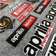 thumbnail image 4 of HSHDLDF Mingwangauto Reflective Motorcycle Decals Tank Autobike Accessories Fairing Sticker Fit for Aprilia DORSODURO 750 Factor Racing RSV RS Tuono SR50 (Color : 001), 4 of 6