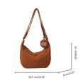 thumbnail image 5 of MANNYA Trendy Corduroy Crossbody Bag with Adjustable Strap Suitable for Work Travel, 5 of 21