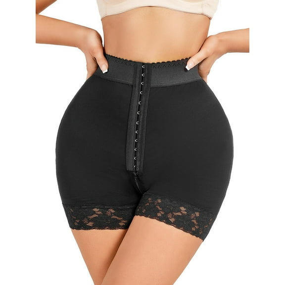 Lilvigor Women Butt Lifter Panties Padded Shapewear Hip Enhancer Pads Shorts Seamless Underwear Tummy Control Boyshorts for Daily