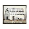 thumbnail image 3 of Stupell Industries Rustic White Barn Among Countryside Nature Grasses Painting Luster Gray Floating Framed Canvas Print Wall Art, Design by Sally Swatland, 3 of 5