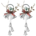 thumbnail image 1 of GOOHOCHY 2 campanas navideñas colgantes para árbol de Navidad., 1 of 5