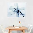 thumbnail image 2 of PIKWEEK - TMP-EAD4157-3248 Tempered Glass Blue Flower Panel Graphic Wall Art, 20x16in, 2 of 4