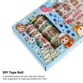 thumbnail image 4 of MasteelfCA 1 Set Decorative Scrapbook Adhesive Washi Tapes Cartoon Stationery Stickers, 4 of 8