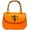 Orange, variant on JUYGO Women Trendy Saddle Bag Special Retro Handle Bags Color Strap Shoulder Bag