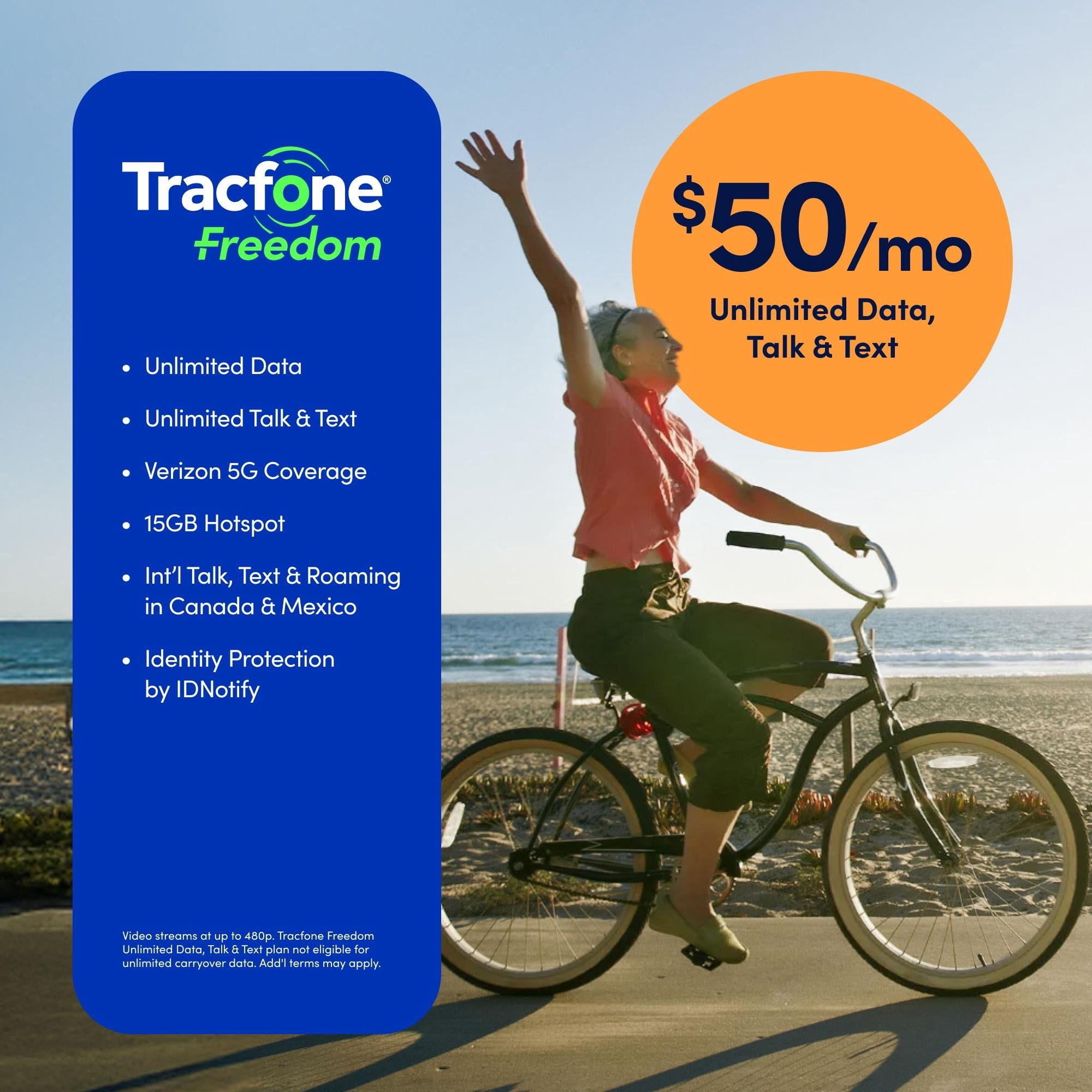 Tracfone $19.99 Basic Phone 60 minutes 90-Day Prepaid Plan Direct Top Up