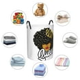 thumbnail image 6 of Balery JZGSH8-500-bca1d18bdbfe65ab52cfb1e5e68ae Round Laundry Basket with Handles Waterproof Freestanding Laundry Hamper for Clothes Toys in the Dorm and Family-Small, 6 of 8