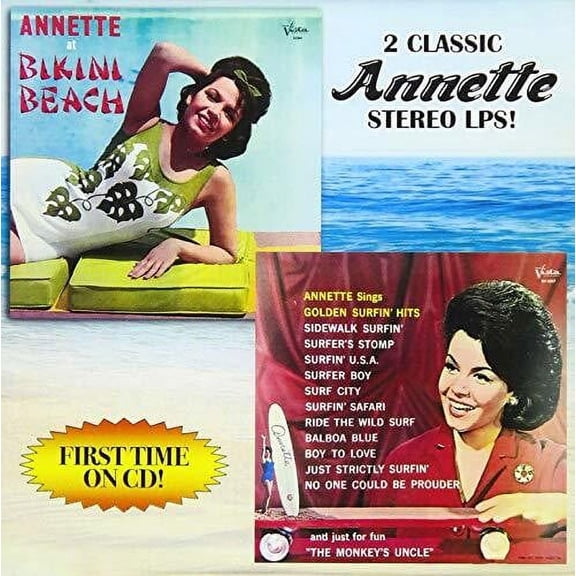 Annette Funicello - Annette at Bikini Beach / Golden Surf - Music & Performance - CD
