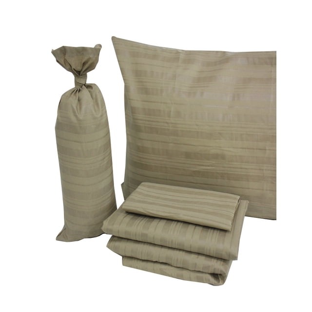 Sábanas King Size Onstore 2500 Hilos Tacto Suave Egipcio Premium Arena