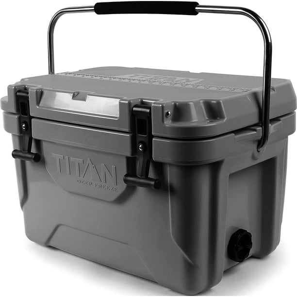 Arctic Zone Titan Deep Freeze Premium Ice Chest Roto Cooler with Microban Antimicrobial