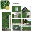 thumbnail image 7 of UltraHedge Privet Artificial Hedge 20" x 20" Panel, Medium Leaf 6 Pack, 7 of 7