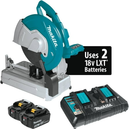 Makita-XWL01PT 18V X2 LXT Lithium-Ion (36V) Brushless Cordless 14in. Cut-Off Saw Kit (5.0Ah)