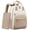 Beige-khaki, variant on LOVEVOOK Diaper Bag Backpack, Baby Bag with Changing Pad, Large Diaper Backpack Boy Girl, Waterproof Baby Registry Bag for Mom Dad with Stroller Buckles, Beige-khaki