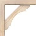 thumbnail image 3 of Ekena Millwork 5 1/2"W x 28"D x 28"H Olympic Block Smooth Bracket w/ Offset Brace, Douglas Fir, 3 of 25