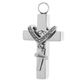 thumbnail image 2 of Colgante de mascota, de cenizas de cremación,Colgante Cruz Cremación,Titular de cenizas,Joyas de recuerdo,Joyería de cremación, familiares,Joyas de Cristo Fernando  Colgante conmemorativo de mascota, 2 of 8