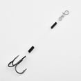 thumbnail image 3 of Lefu Pike Perch Bass Predator Lure Fishing sharp Hook tackle Stainless steel 6/8/10cm, 3 of 10
