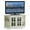 White, variant on Bowery Hill 46" Corner TV Stand with Bookcases in White