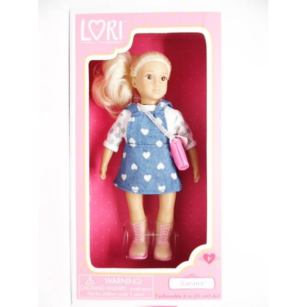 LORI by OG Our Generation MINI 6-inch Fashionable Doll Savana - Ages 3+ - Walmart.com