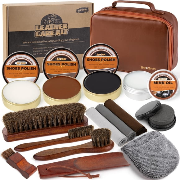 Set de abrillantador y cuidado de piel EFO SHM 15 en 1 de Shoe Shm