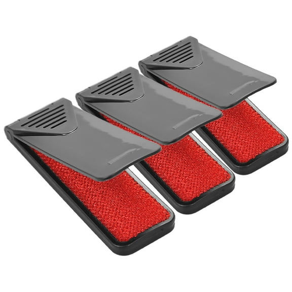 GOOHOCHY 3pcs Lint Brushes For Clothes Foldable Clothes Lint Remover Travel Lint Brush Velvet Lint Remover For Furniture Couch Sofa Pet Hair