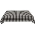 thumbnail image 4 of Rectangle Tablecloth 60x84 Inch, Black Scottish Tartan Plaid Rectangle Table Cover Spillproof Soil Resistant Table Cloth Polyester Table Cover for Restaurant, Picnic, Indoor and Outdoor Dining, 4 of 7