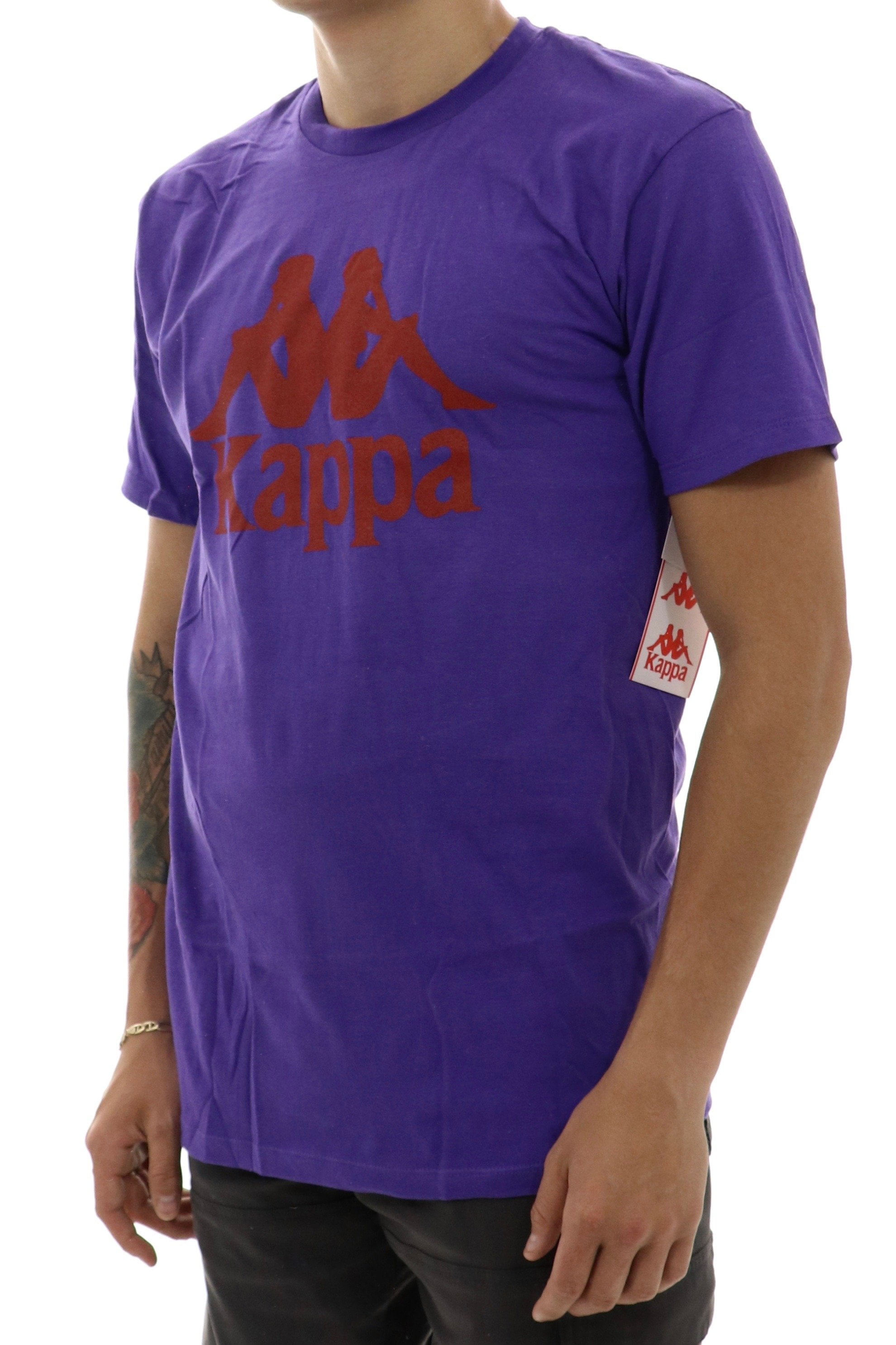 purple kappa shirt