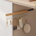 thumbnail image 1 of Feltree Hanger Hook Clothes Rack Home Use Pull Out Wardrobe Drying Rack Underwear Storage Rack Telescopic Hanging Racks 12 Hooks, 1 of 8