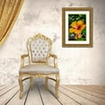 thumbnail image 3 of Engelbrecht, Lisa S. 23x32 Gold Ornate Wood Framed with Double Matting Museum Art Print Titled - Orange Hibiscus, 3 of 4