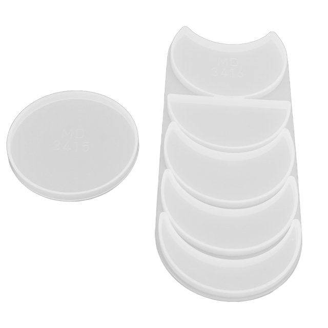 Molde de silicona Lunar, diseño único y exquisito, molde elástico fácil de desmoldar, artesanía para adornos colgantes DIY