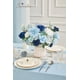 thumbnail image 2 of Flores Artificiales Serwalin Rosas Azules de Seda x16, 2 of 7
