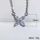 thumbnail image 4 of Xihbxyly Collar de Circonitas, Elegante Diseño Floral Geométrico, Joya de Cobre Brillante, Perfecto para Uso Diario, Ocasiones Especiales, Regalo para Pareja o para Ti, Accesorio Impresionante., 4 of 7