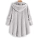 thumbnail image 4 of Chaquetas y prendas de vestir casuales con capucha de manga larga para mujer, blusas con cuello en V y botones, blusas de manga larga con capucha, abrigos para mujer, 4 of 8
