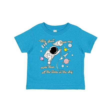 

Inktastic My Aunt Loves Me Gift Toddler Boy or Toddler Girl T-Shirt