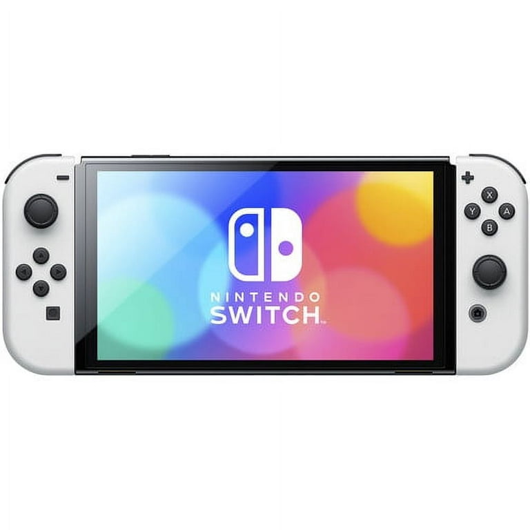 Game White Deluxe with Nintendo Mario Kart OLED 8 Switch
