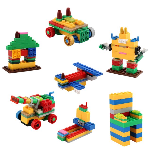 Juego de bloques de construcción, juguete educativo, 1000 piezas, juguetes educativos, bloques de decoración, funcionalidad de alta precisión