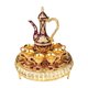 thumbnail image 3 of Juego de cafetera de lujo mayimx para servicio de té Vajilla antigua para Decoración de mesa Violeta, 3 of 9