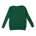thumbnail image 4 of MESSUEN Lightweight Sweaters for Women Knitted Sweater Long Sleeve Sweaters for Women Dressy Tops Womens Tops Summer Sweater for Women Womens Shirts Casual Army Green L, 4 of 5
