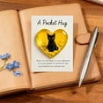 thumbnail image 4 of ZZkhGO Memorial Pocket Keepsake, Resin Heart with Sleeping Dog, Pet Loss Sympathy Gift for Dog Lovers, 4 of 4
