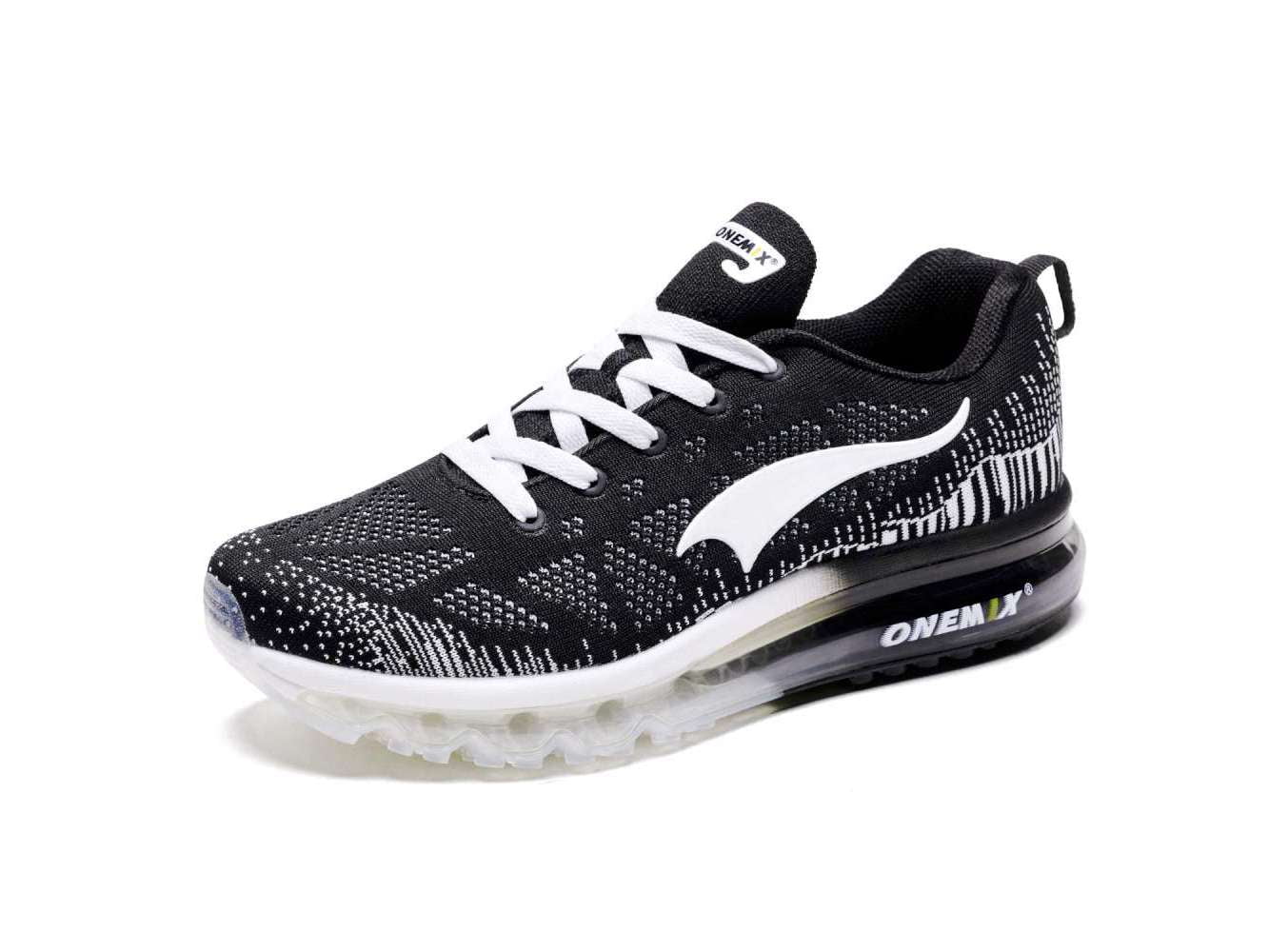 onemix men's lightweight air cushion sport running shoes